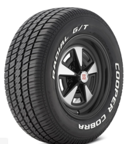 PNEU 235/60R15 98T COOPER COBRA RADIAL GT LETRA BRANCA