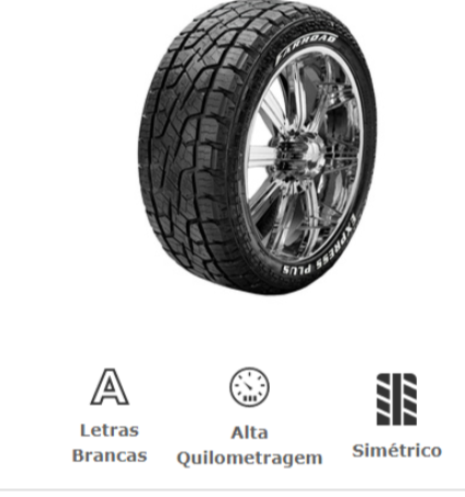 PNEU 265/50R20 111H XL FARROAD EXPRESS PLUS LETRA BRANCA
