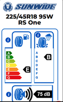 PNEU 225/45R18 95W SUNWIDE RS ONE