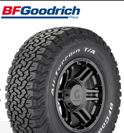 PNEU 285/65R18 125/122R BFGOODRICH ALL TERRAIN T/A KO2