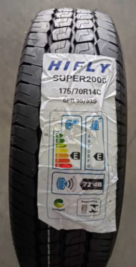 PNEU 175/70R14C 95/93S HIFLY SUPER 2000 6 LONAS