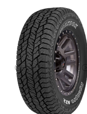 PNEU 265/70R16 112T HANKOOK DYNAPRO AT2 RF11 LETRA BRANCA