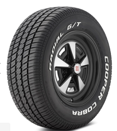 PNEU 245/60R15 100T COOPER COBRA RADIAL GT LETRA BRANCA