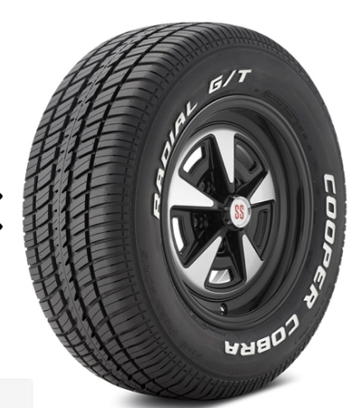 PNEU 215/70R14 96T COOPER COBRA RADIAL G/T LETRA BRANCA