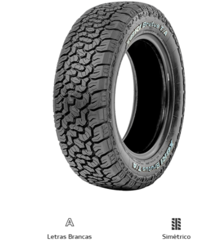PNEU 225/65R17 107/103S XBRI BRUTUS T/A Letra Branca