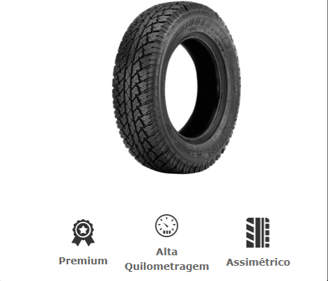 PNEU 205/70R15 96T BRIDGESTONE DUELER A/T 693