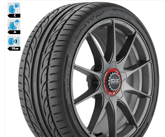 PNEU 225/35R19 88Y HANKOOK VENTUS V12 EVO2 K120